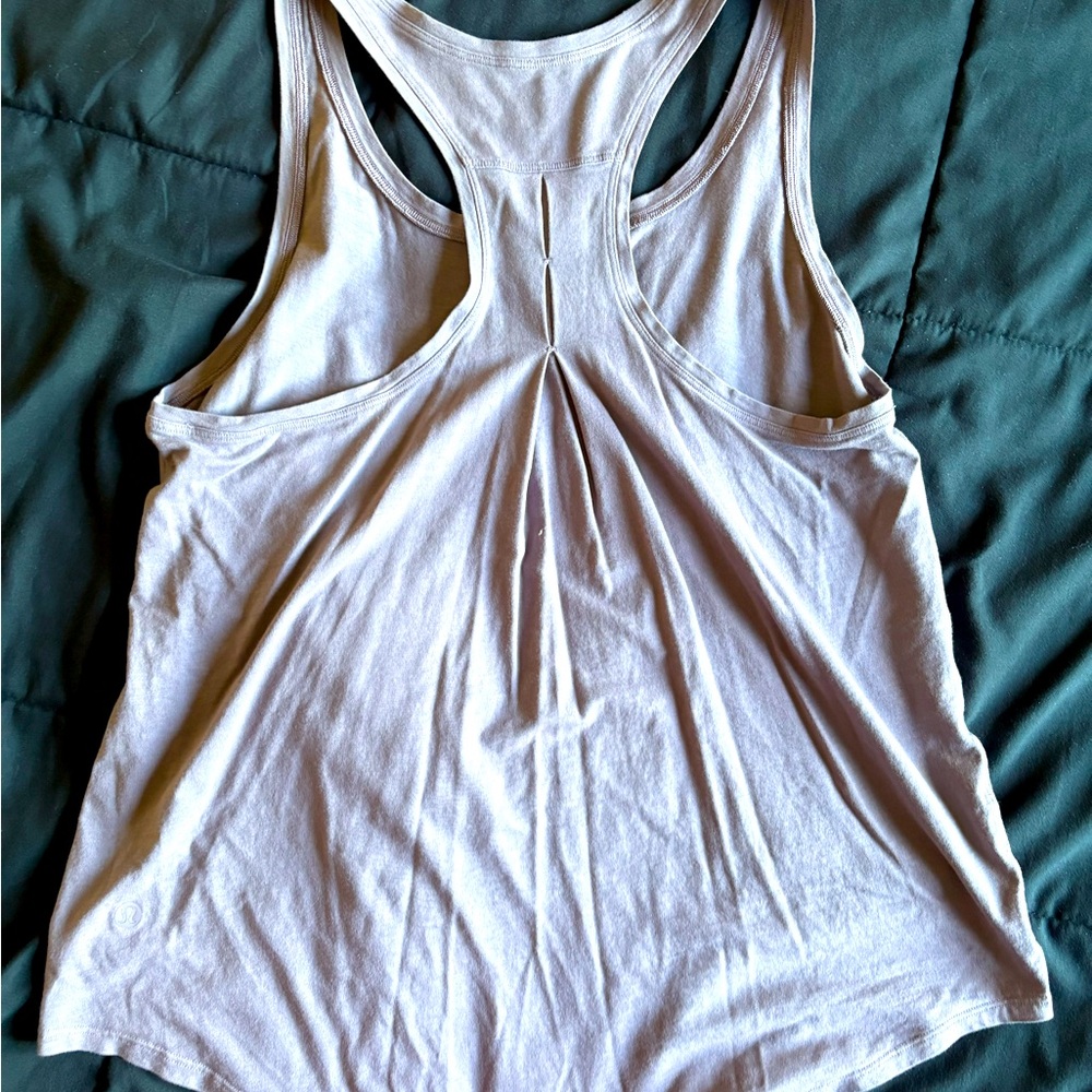 Lululemon Love tank - older style - light purple - size 10 - gently worn